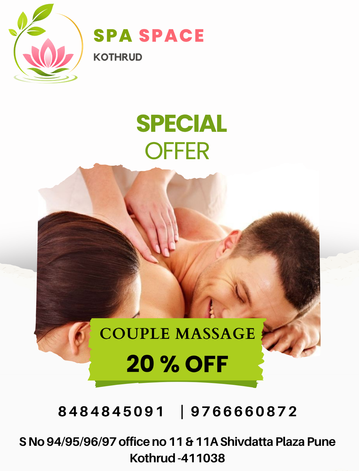 Couple Spa Offer